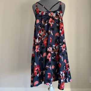 Flowy flower print dress (worn once)